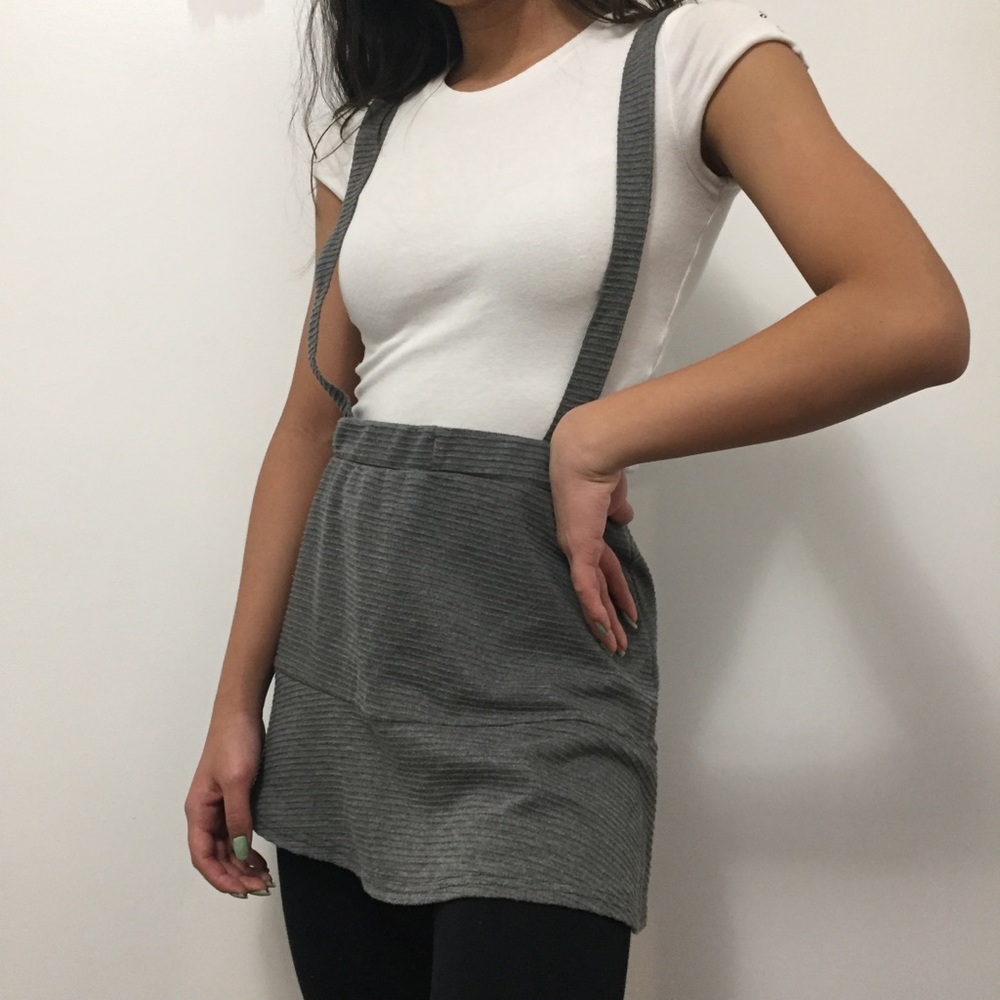VINTAGE SUSPENDER SKIRT